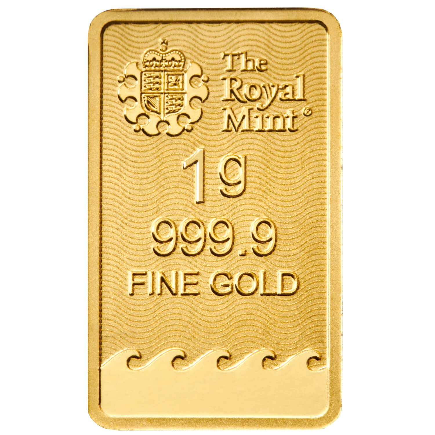1 Gram Minted Gold Bar Britannia The Royal Mint AU Bullion Canada