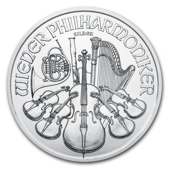 2021 1 oz Silver Philharmonic - Austrian Mint