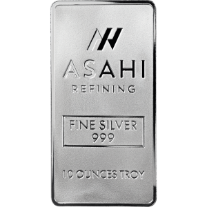 10 oz silver bar asahi