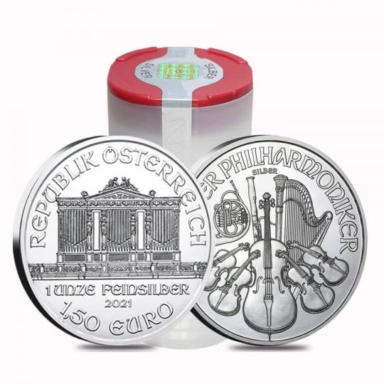 2021 1 oz Silver Philharmonic Tube – Austrian Mint