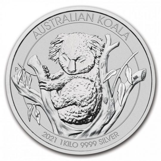 2021 1 kilo koala silver coin