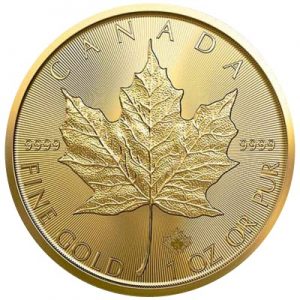 2021 1 oz Gold Maple Leaf - Royal Canadian Mint