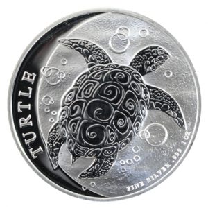 2021 1 oz Silver Nieu Turtle Coins - New Zealand Mint - AU Bullion Canada