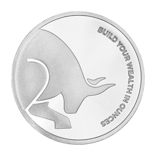 1 oz Silver Coin - Silver Gold Bull