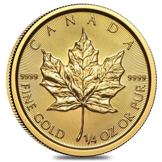 2021 1/4 Oz Gold Maple coin - Royal Canadian Mint