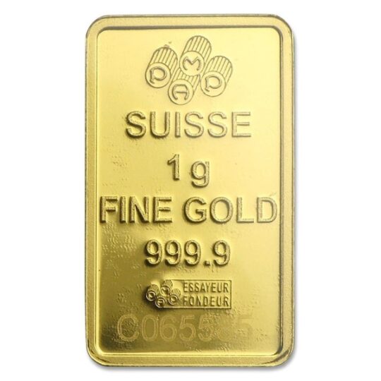 1 Gram Fortuna Gold Bar(Inc. Assay Card) - Pamp Suisse