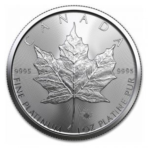 2021 1 Oz Platinum Maple Leaf - Royal Canadian Mint
