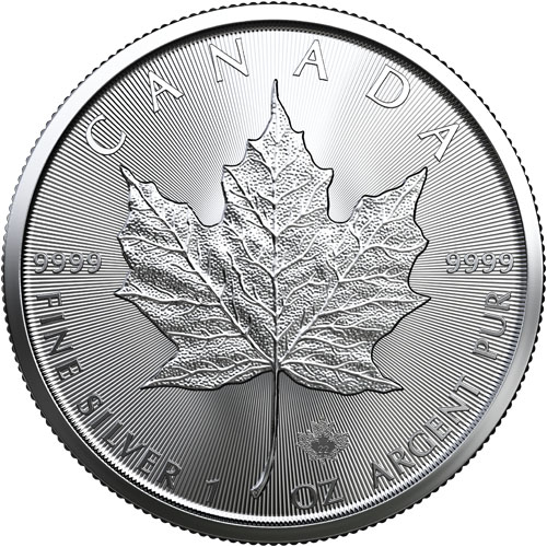 Silver maple coin