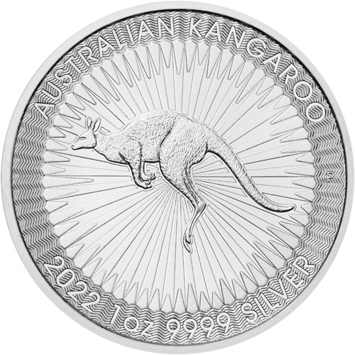 2022 1 oz Kangaroo Silver Coin - Perth Mint