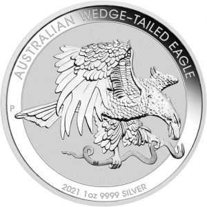 2021 1 Oz Australia Wedge Tailed Eagle (Inc. Capsule) - Perth Mint