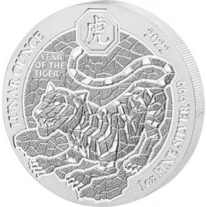 Silver Tiger Lunar Coin 2022
