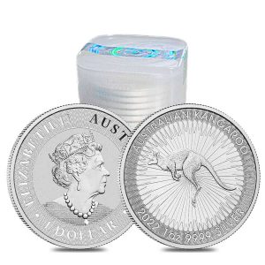silver kangaroo coin 1 oz 2022