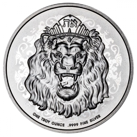 Roaring Lion Silver Coin