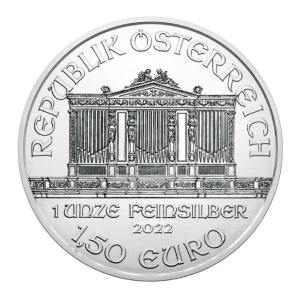 2022 1 Oz Silver Philharmonic - Austrian Mint