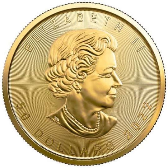 2022 1 Oz Gold Maple Coin Tube – Royal Canadian Mint