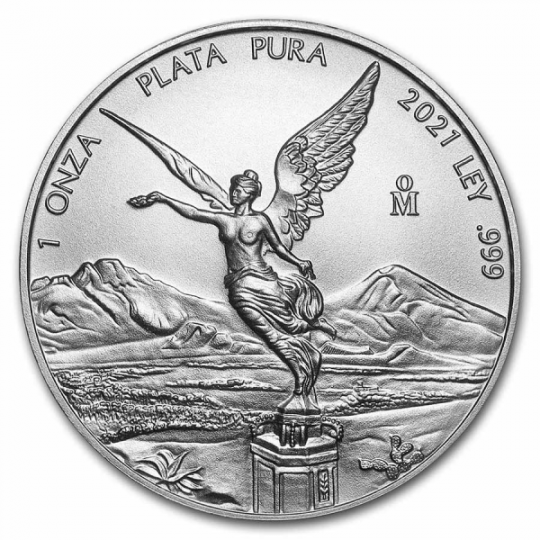 Mexican Libertad silver coins