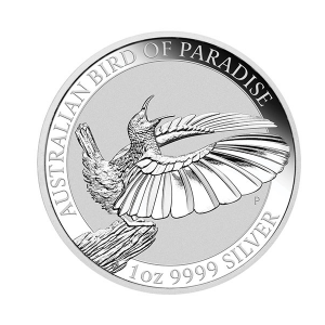 2018 silver coin 1 Oz Australian Bird of Paradise