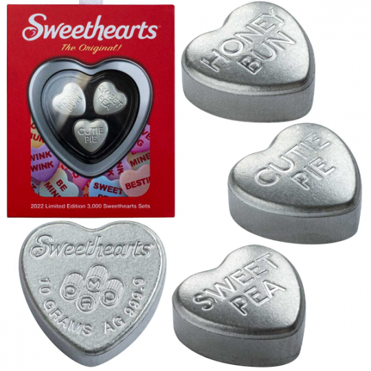 Pamp Sweethearts Silver Set 10 Gram 2022
