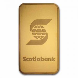 10 oz Scotia Bank Gold Bar