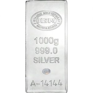 1 Kilo Silver Bar Sealed (Inc. Assay cert.) – Istanbul Gold Refinery