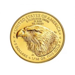 1/10 oz 2022 American Eagle Gold Coin