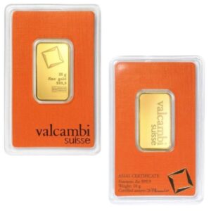 20 Gram Gold Bar – Valcambi Suisse