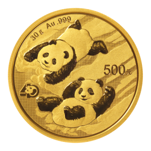 2022 30 gram gold panda coin - Chinese Mint