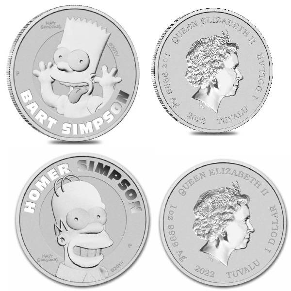 Simpsons Bundle (Two Coins) - Perth Mint - AU Bullion Canada