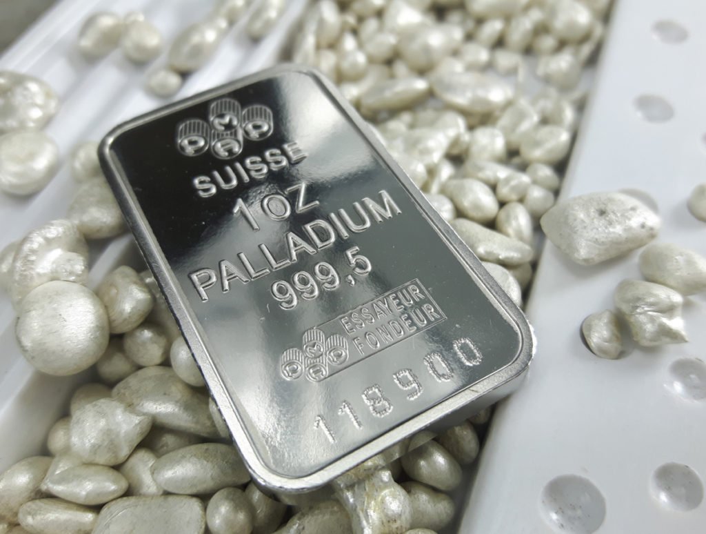 Palladium bar - What Elements Influence Palladium Prices? - AU Bullion Canada