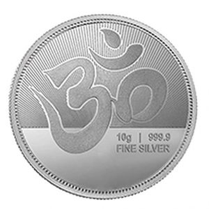 10 Gram Lakshmi Ganesh Silver Round (999.9)