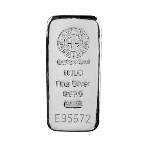 1 Kilo Silver Bar (Sealed) - Argor-Heraeus