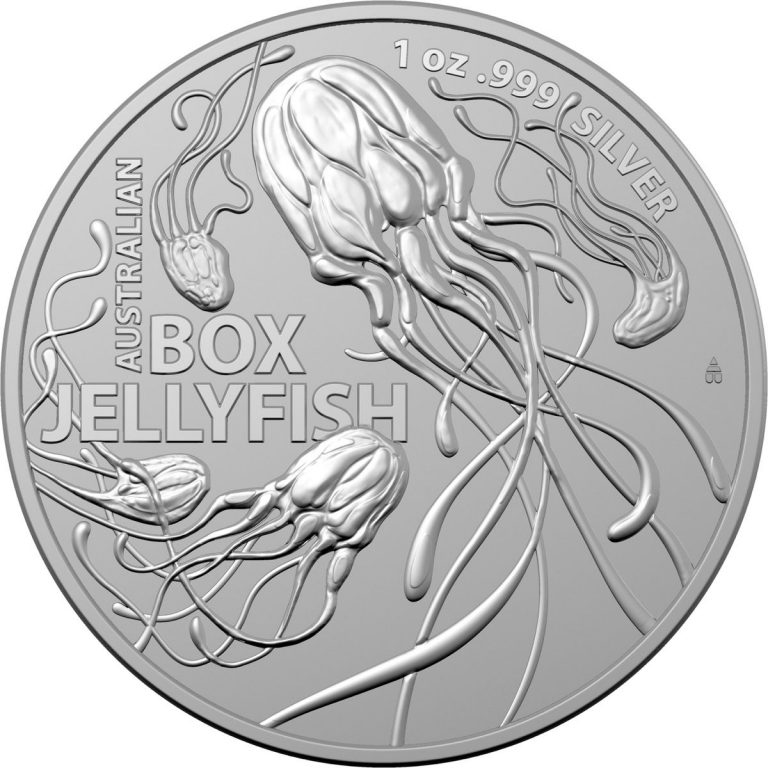 1 Oz Silver Australia’s Most Dangerous Jellyfish Coin AU Bullion Canada