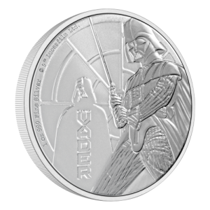 2022 1 Oz Silver Darth Vader Coin Tube (25 Pcs) - New Zealand Mint