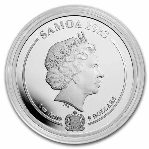 2023 1 Oz Silver Looney Tunes Road Runner Coin (Inc. Capsule) - Samoa