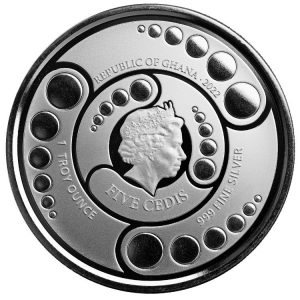 2022 1 Oz Alien Silver Coin - Scottsdale Mint