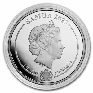 2023 1 Oz Silver Tweety Looney Tunes Coin (Inc. Capsule) – Samoa