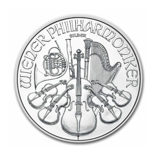 2024 1 Oz Silver Philharmonic Coin - Austrian Mint