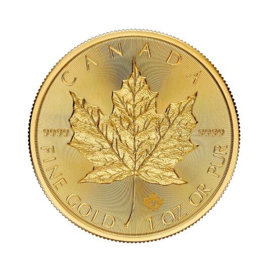 2024 1 oz Gold Maple Leaf Coin - Royal Canadian Mint