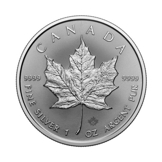 2024 1 Oz Silver Maple Leaf Coin - Royal Canadian Mint
