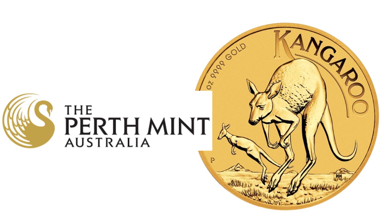 The 2024 1 Oz Gold Kangaroo Coin from The Perth Mint AU Bullion Canada