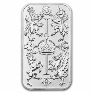 1 Oz Silver Celebration Bar (Sealed) - Royal Mint UK