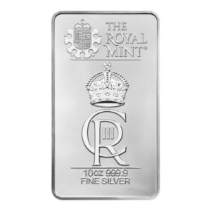 10 oz Silver Celebration Bar (Sealed) - Royal Mint UK