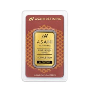 2024 Lunar Dragon 1 Oz Gold Bar (Inc Assay Card) - Asahi Refining