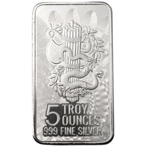 5 oz Unity Pure Silver .999 Bar