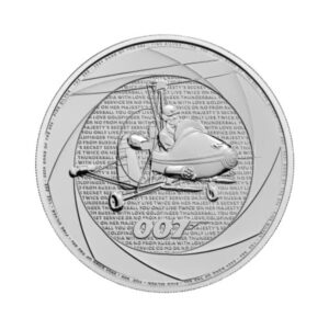 2024 1 oz James Bond of the 1960s Silver Coin - The Royal Mint