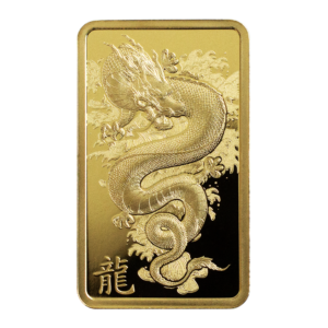 2024 5 Gram Lunar Series Year of the Dragon Gold Bar (Inc. Assay Card) - PAMP Suisse