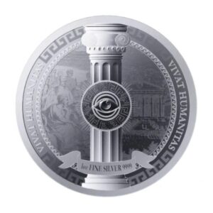 2023 1 oz Vivat Humanitas Silver Coin (Inc Capsule) - NIUE