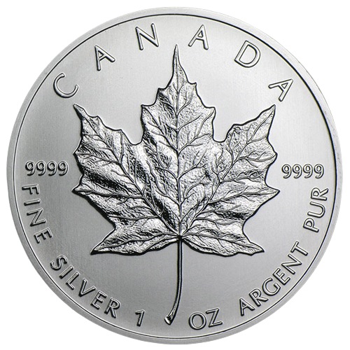 1 oz Random Year Silver Maple (Circulated) - Royal Canadian Mint