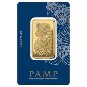 1 oz Lady Fortuna Carbon Neutral Gold Bar (Inc. Assay Card) - PAMP Suisse