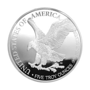 5 oz Silver Eagle Round - Highland Mint